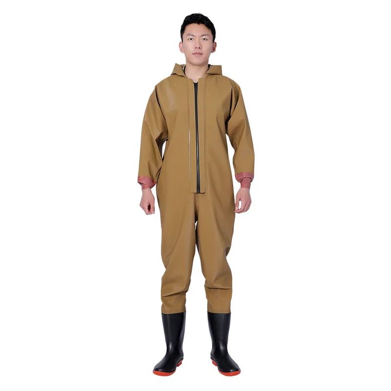 

Waterproof Overall Fiing Suit Paul Winter Fiing Gloves Clothing Rain Boots Digging Lotus Root Outdoor Cam Travel Gear