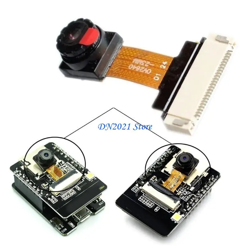 

F3KE Водонепроницаемый модуль камеры OV2640 для ESP32CAM с винтовыми отверстиями идеально подходит для наружного использования