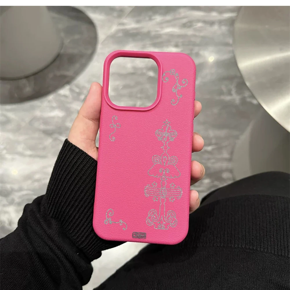 Geschnitztes Kreuz Handyhülle für iPhone 17 16 15 14 13 12 11 ProMax 16 15 14 Plus 17 16 15 14 13 12 11 Pro 17Air Silikon Matte Hülle – Detail 11