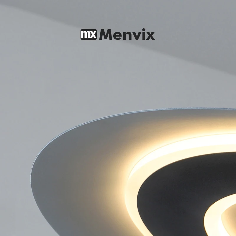 Menvix Nordic Design Led Pendant Lights Black for Table Dining Room Kitchen Hanging Lamp Fixture Home Art Decor Lighting Lusters