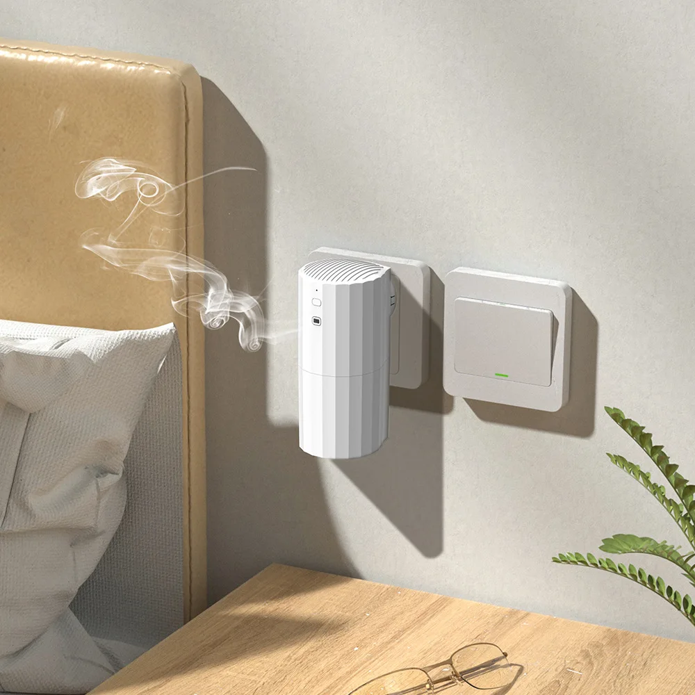 Plug in Aroma Diffuser Machine Oem Waterless Essential Oil Diffuser Household Waterless Scent Diffuser air Freshener Vaporizers