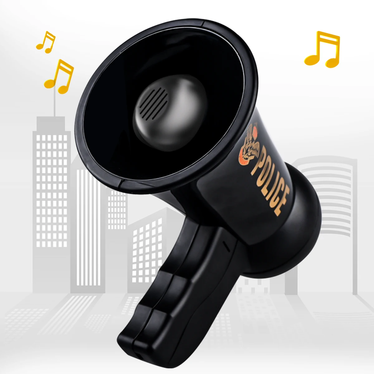 スピーカー子供のおもちゃ、メガホン拡声器おもちゃクールなボイスチェンジャーラウドスピーカースピークまたはサイレン音声ギフト男の子と女の子へ