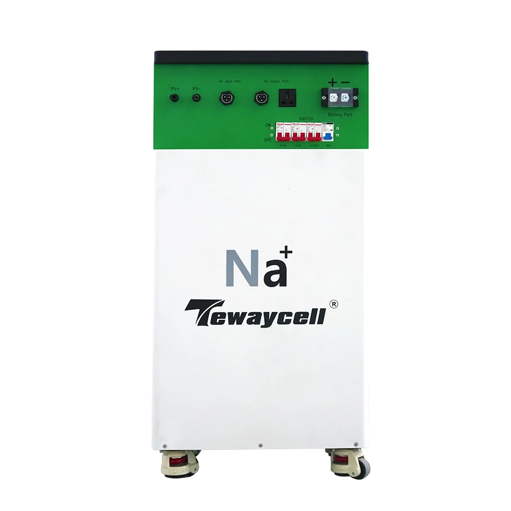 Tewaycell All in One 10KWh Na+ 200Ah 48V Sodium ion energy storage system Built-in 5KW Inverter ESS  EU No VAT