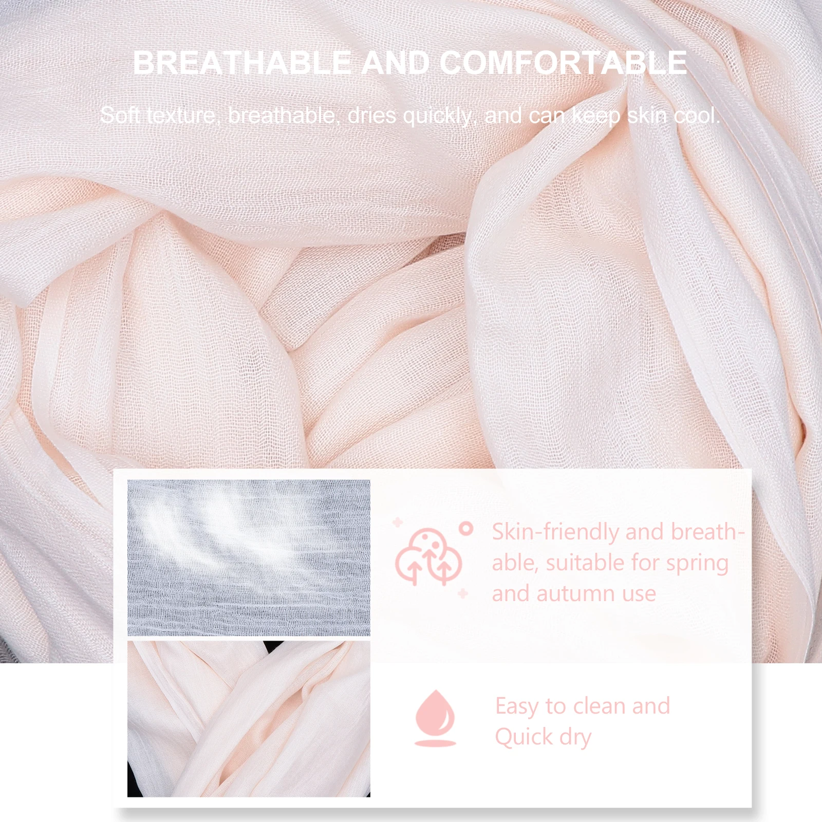 

Cotton Linen Shawl 100x180cm Pure Color Lady Scarf Beach Vacation Sun Block Shawl Summer Comfortable Swimwear Cover Large Silk