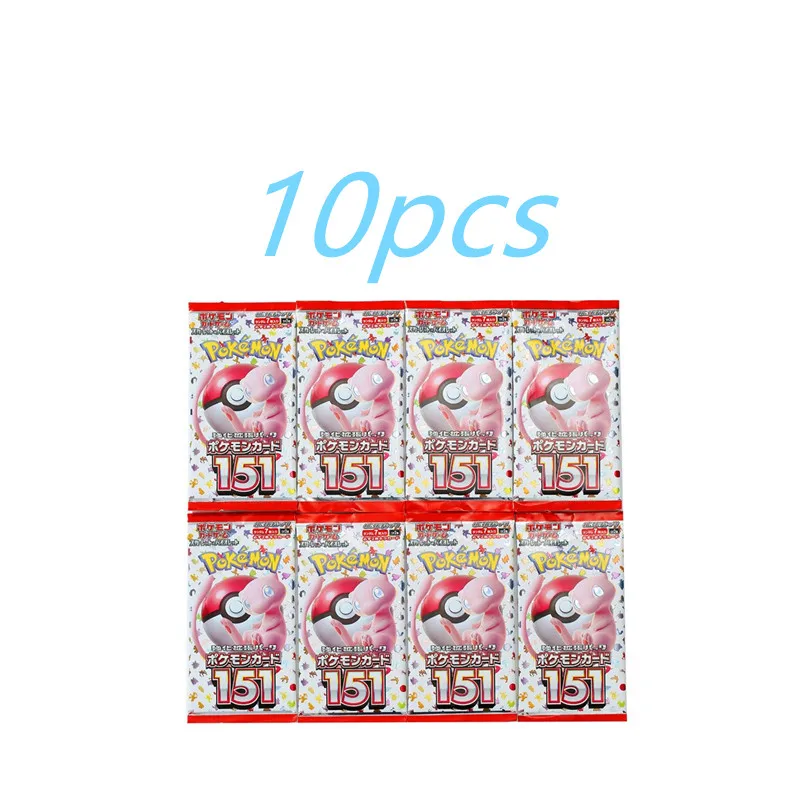 140 stks/doos Anime Pokemon Japan Versie TCG Scarlet Violet 151 Klassiekers Uitbreiding Booster Box Pokemon Handelskaart 20 Pack Kaarten