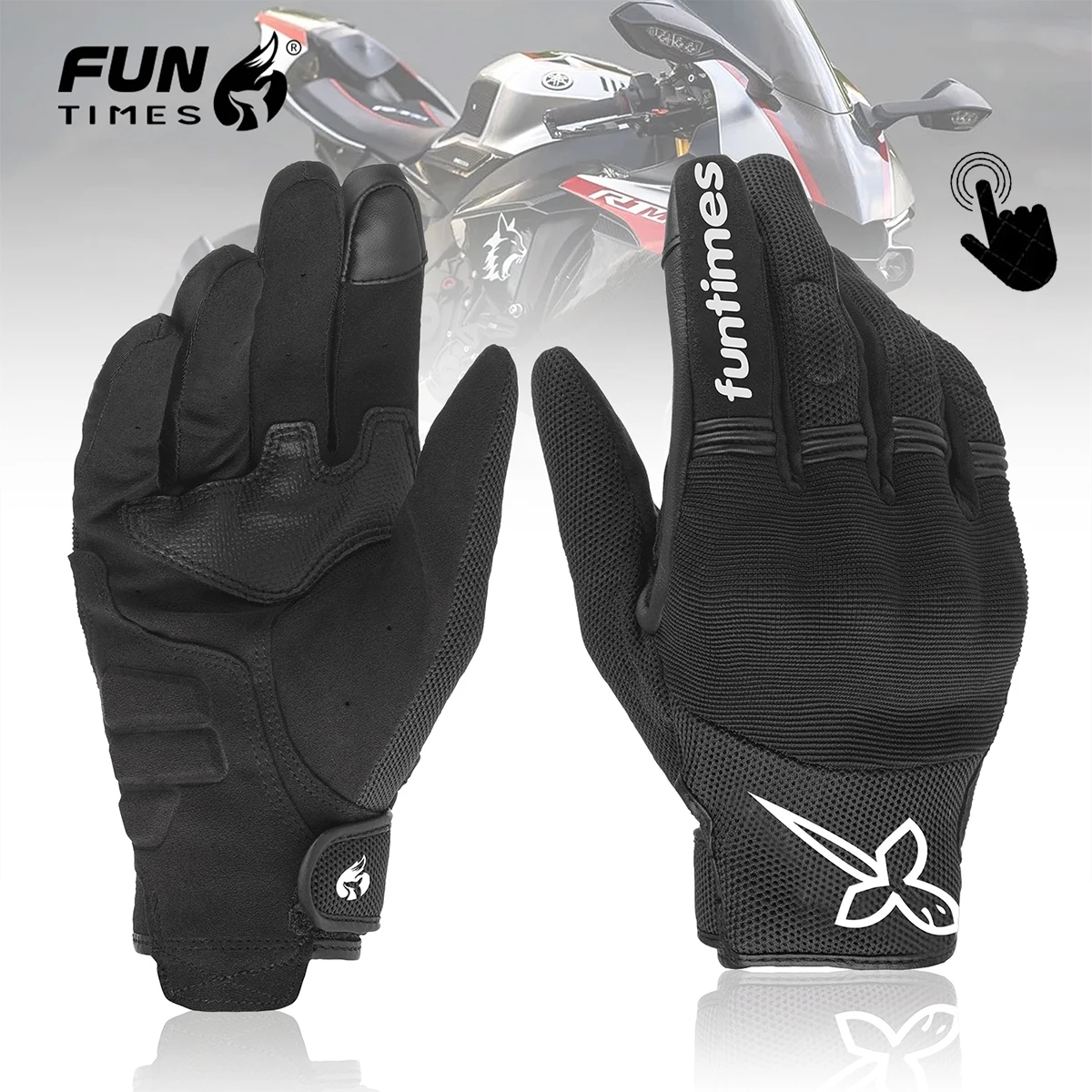 

FUNTIMES Racing Bike Motocross MTB MX Dirt Cycling Cross-country Motorcycle Riding Gloves