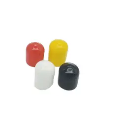 8mm inner diameter RCA protective cover Rubber Covers Dust Cap for metal tubes Hose End Cap Screw Thread Protector Cover 100pcs