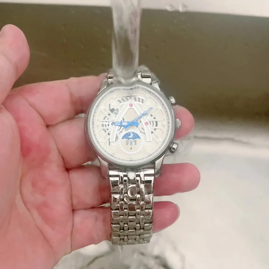 Yikaze Luxus Herren Quarz Armbanduhr wasserdicht Edelstahl lässig Business Männer Armbanduhren Mode Sport uhr für den Menschen