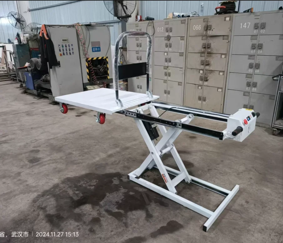 with Silent Wheel Foldable Lift for Vehicle Loading High-performance Professional Portable Scissor Flatbed Truck