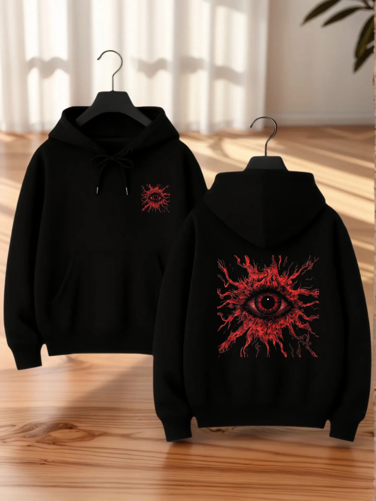 هوديي برسومات جرافيك للرجال، طباعة كرتونية، نمط كاجوال لملابس الشارع، مبطن بالصوف، ملابس يومية غير رسمية