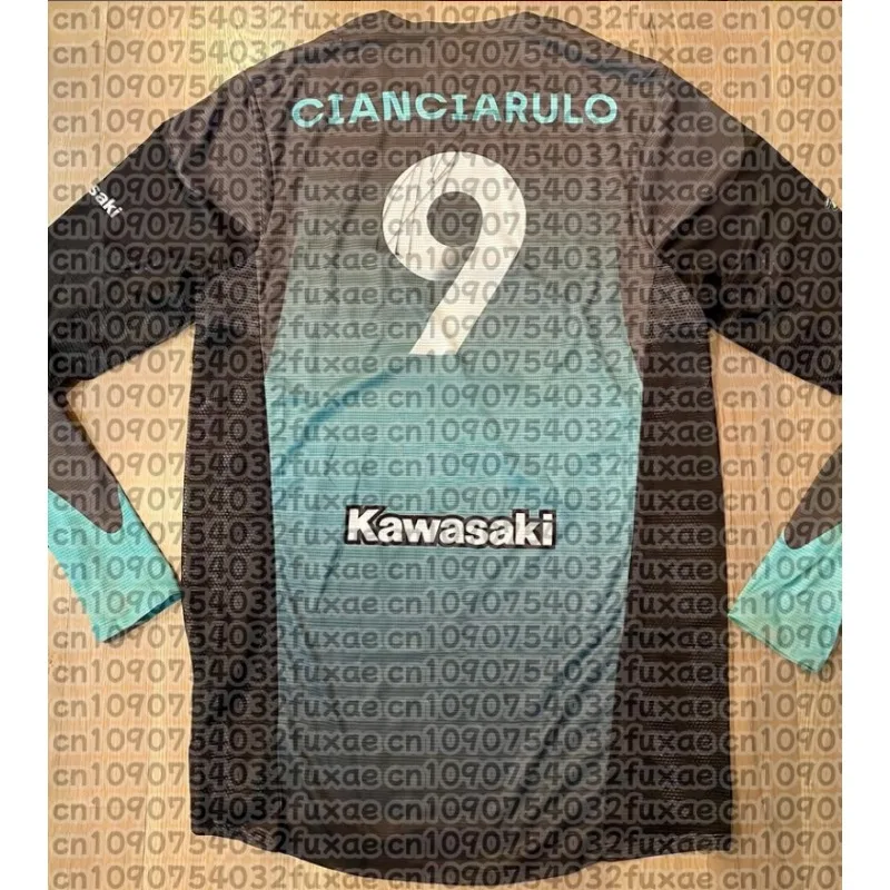 

Мотоциклетная футболка Kawasaki, новая футболка Kawasaki, летняя футболка для верховой езды, солнцезащитный крем, быстросохнущая, впитывающая пот, футболка с длинным рукавом