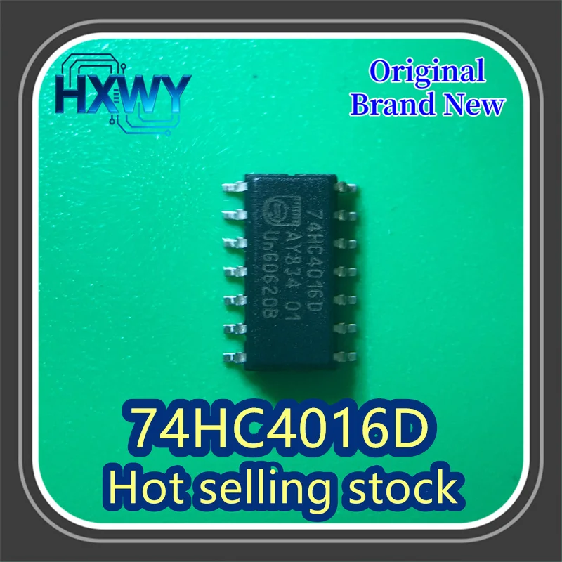 

(10/50 шт.) 74HC4016D 74HC4016 SOP14 Интегральная микросхема - Совершенно новая, оригинальная