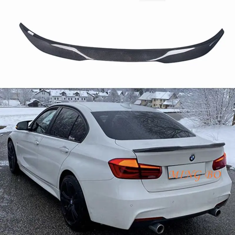 

FOR BMW 3 Series F30 F35&M3 F80 Sedan PRO Style Carbon fiber Rear Spoiler Trunk wing 2013-2020 FRP Forged carbon