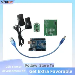 Galvanic Skin Response Sensor Kit for Arduino Measurable  Psychology Testing Healthy GSR Biofeedback 2023 New Free Shipping