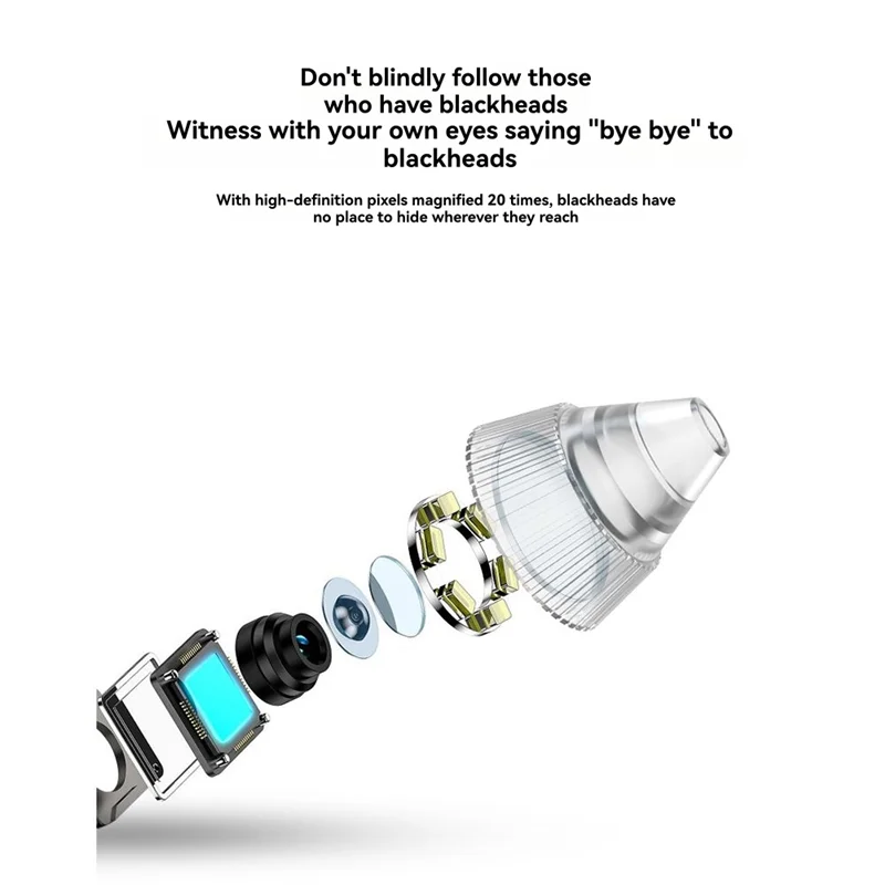 A05G-Blackhead Sucker Deep Clean Machine Heating Type Acne Remover Blackheads Heated Face