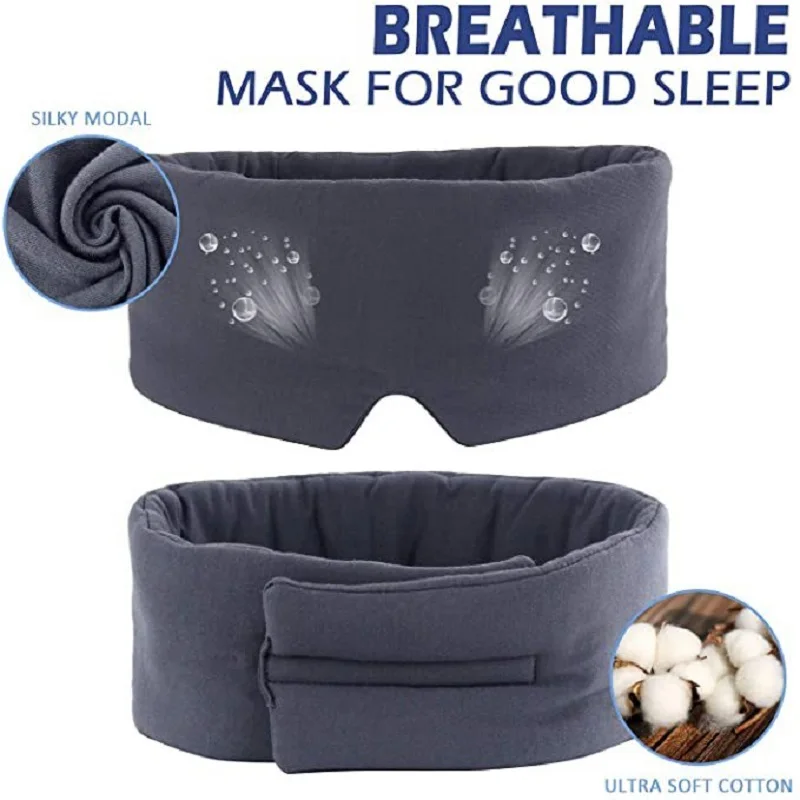 Full Surround Sleep Eye Mask Blindfold Eye Cover Patch portatile Travel Eyepatch Rest Eye Cover Sleeping Mask Night Eyeshade