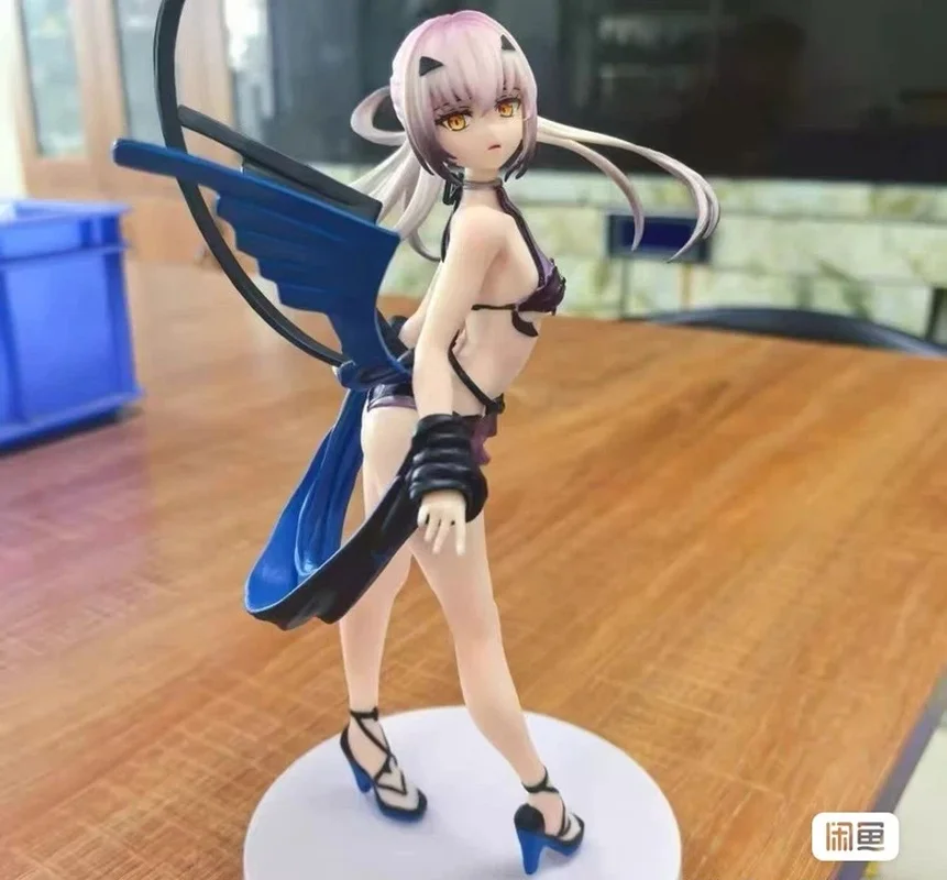 Figura de Lancelot, el Caballero Hada, de Fate/Grand Order, Artículo de Anime, Modelo Coleccionable de PVC, Adorno de Escritorio para Coleccionistas de Juegos