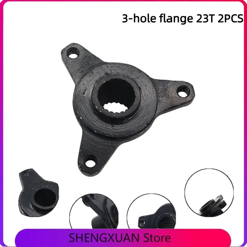

Черный фланец Фланец с тремя отверстиями 23T подходит для модифицированного пляжного автомобиля ATV, микроэлектромобиля.