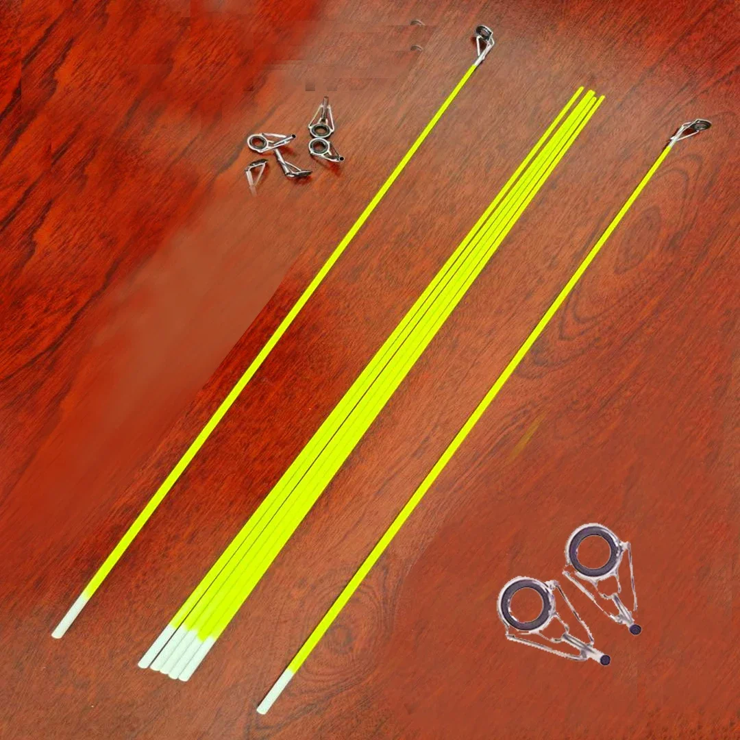 26mm-46mm-3ピース-40cm-シーロッド-軽量釣り竿-マッチングセクション-釣り竿先端-シーロッドセクション-ソリッドシーロッド修理