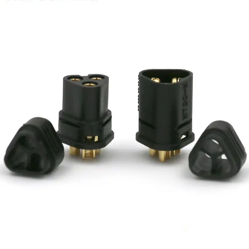 Free Shipping Amass 5pair Mt30.b Mt-30 Male Female 2mm Bullet Connectors Plugs Rc Lipo Battery