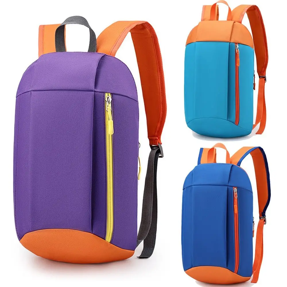Fashionable Lightweight Outdoor Backpack Nylon Fabric Adjustable Straps Hiking Rucksack Waterproof Mountaineering Bag College