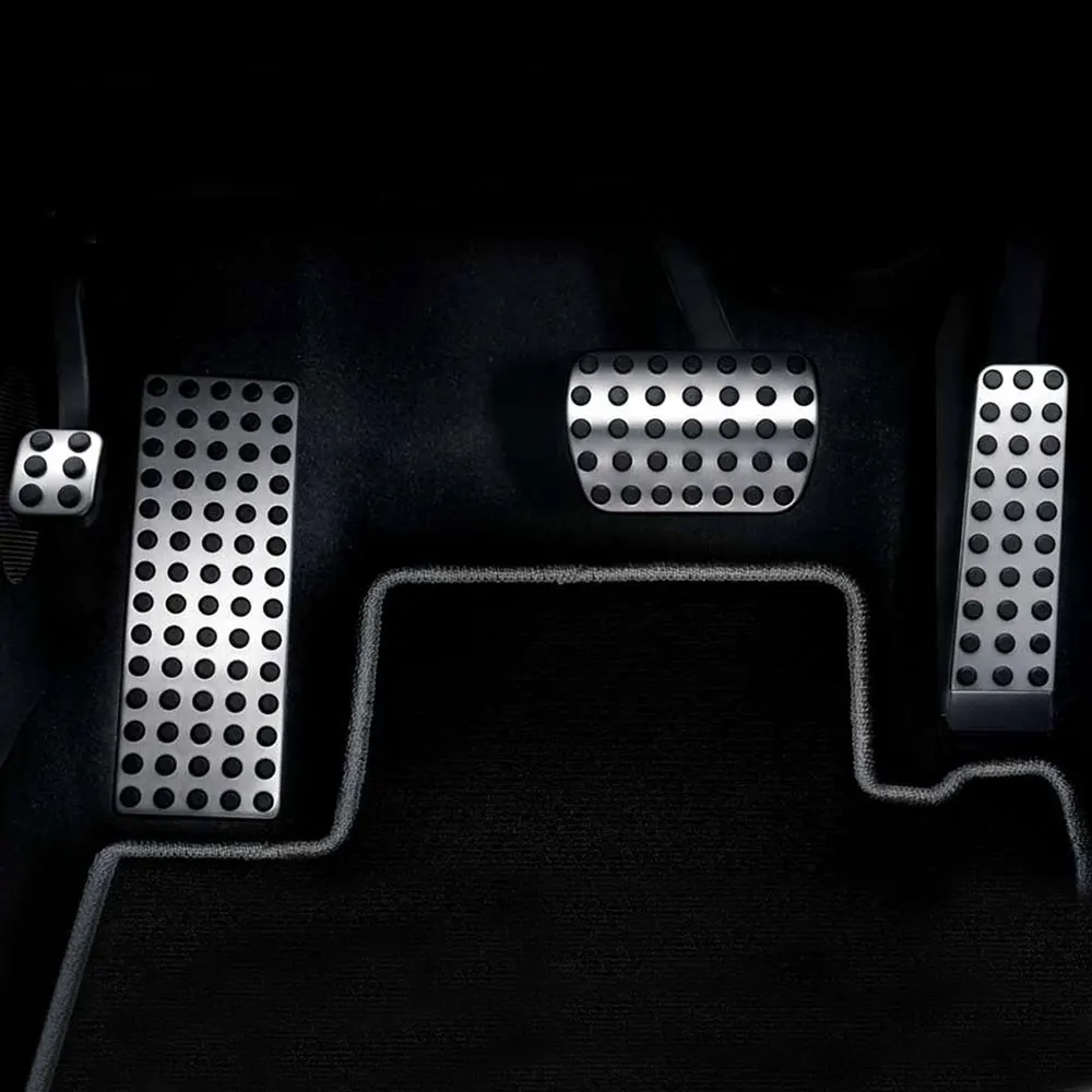 Auto-Pedalabdeckung für Mercedes Benz W124 W202 W203 W140 W208 W210 W211 W220 R170 R171 R-Klasse Zubehör Bremskupplungspedale Pads – Detail 3