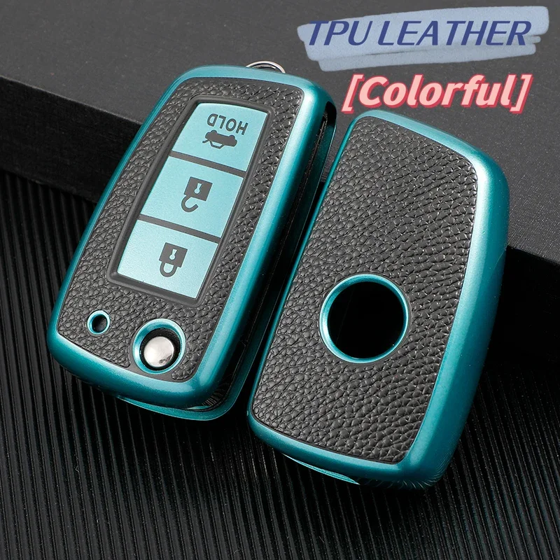 

1pcs 3 Buttons TPU+Leather Car Key Case Cover For Nissan Qashqai X-Trail Juke J11 Murano Tiida Altima Maxima Livina Nismo Access