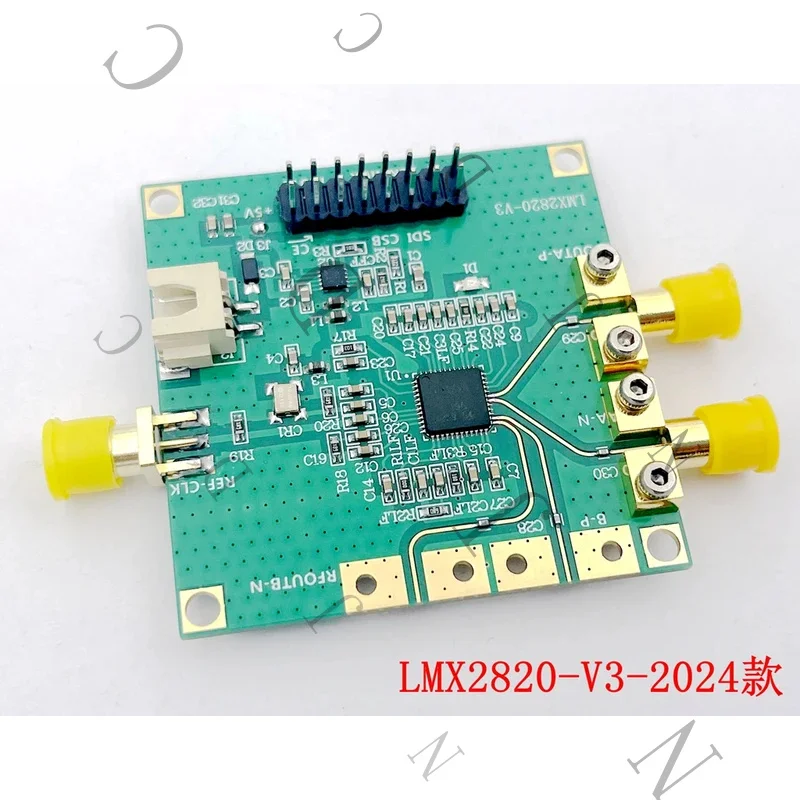 2024 Version LMX2820 5.65-11.3GHz High-Power Output Low Phase Noise Source Evaluation Development Board