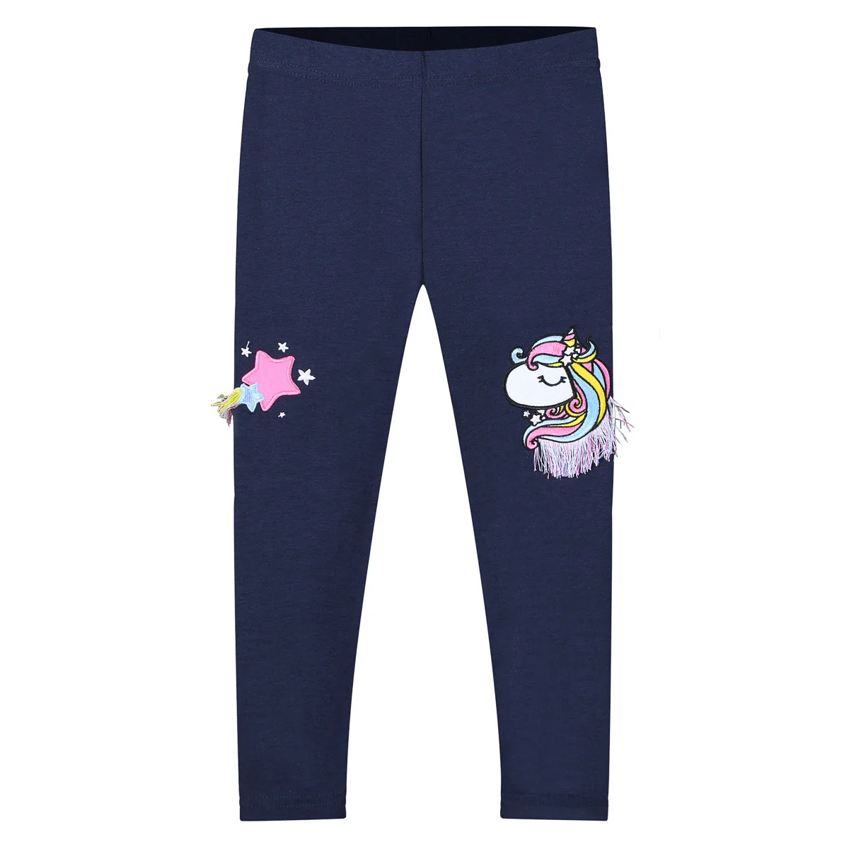 Little maven 2024 Girls Child Clothes Lovely Children Pants Cotton Legging for Girls Baby Soft and Comfort Wear Spring andAutumn