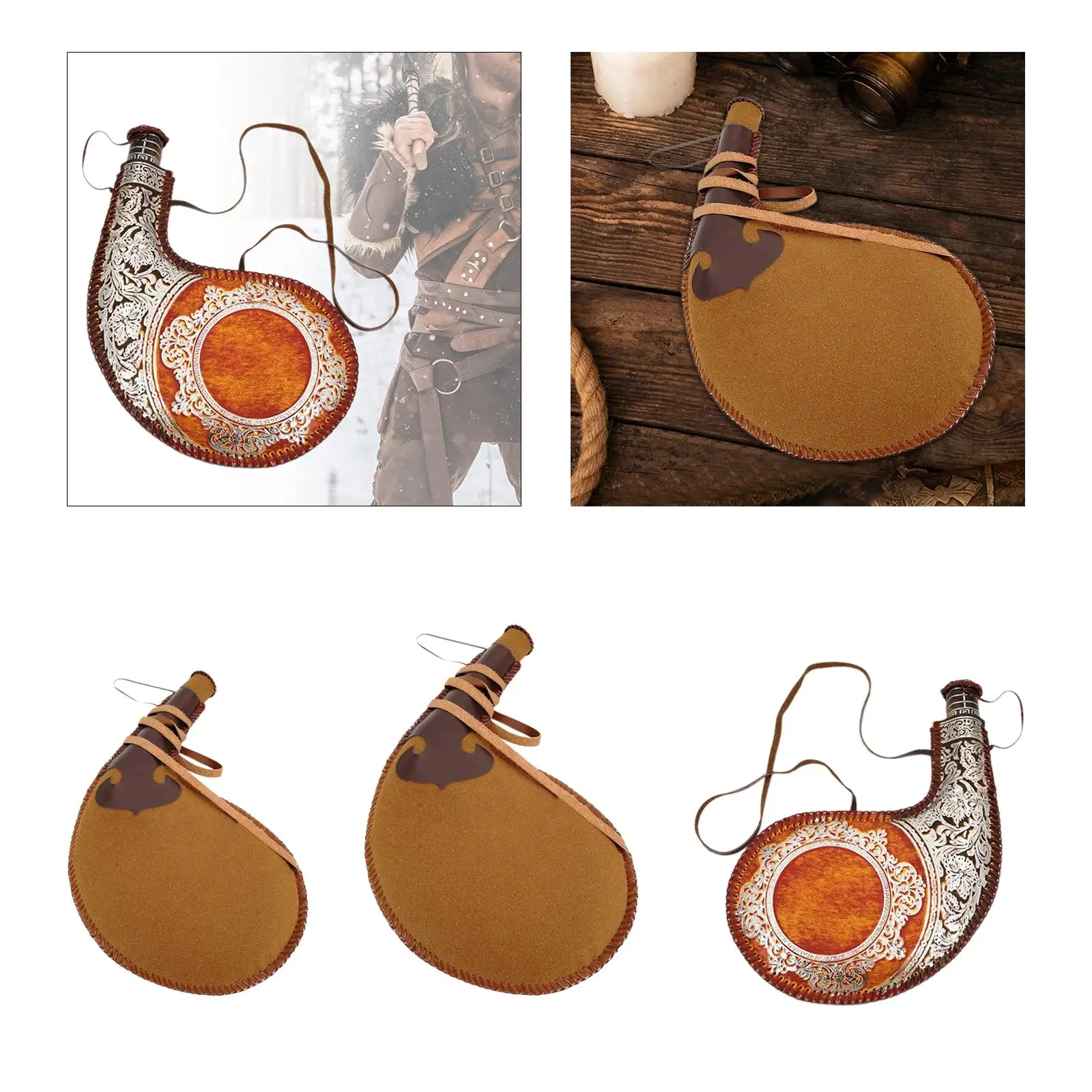 Bolsa para botella de vino Bota para pesca, recreaciones históricas, senderismo