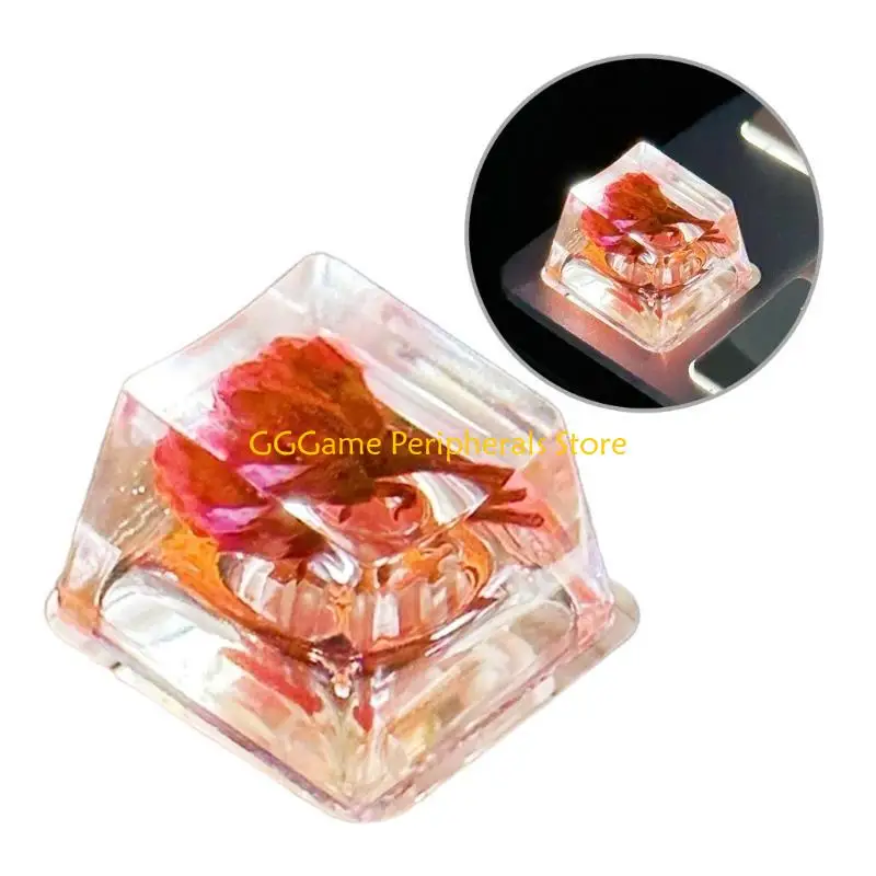 

U55B Resin Backlights Keycap for Mechanical Keyboards OEM Translucently Keycaps 1PCS