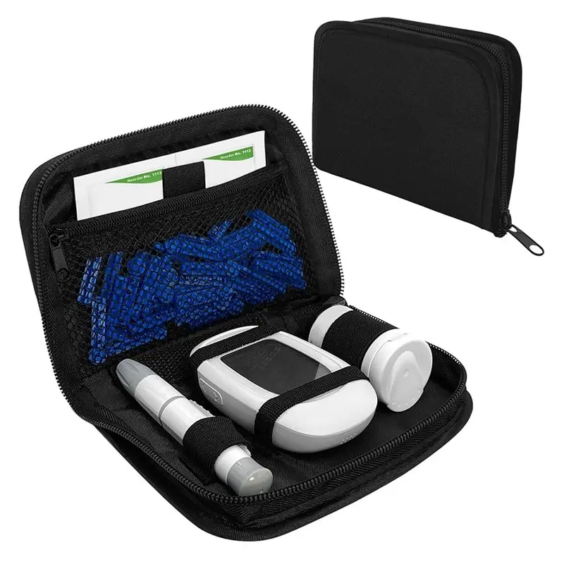

YANA50I Carrying Case Kit For Diabetic Organizers, Blood Glucose Meter Storage Bags, Diabetes Testing Kit Cases, Diabetes Suppli