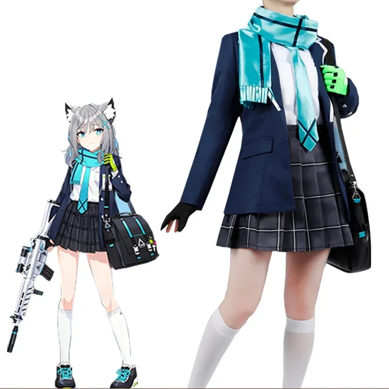 

Игра Синий Архив Sunaokami Shiroko Косплей Костюм Школьная Форма Вечерние Костюм Хэллоуин Карнавальные Наряды На Заказ