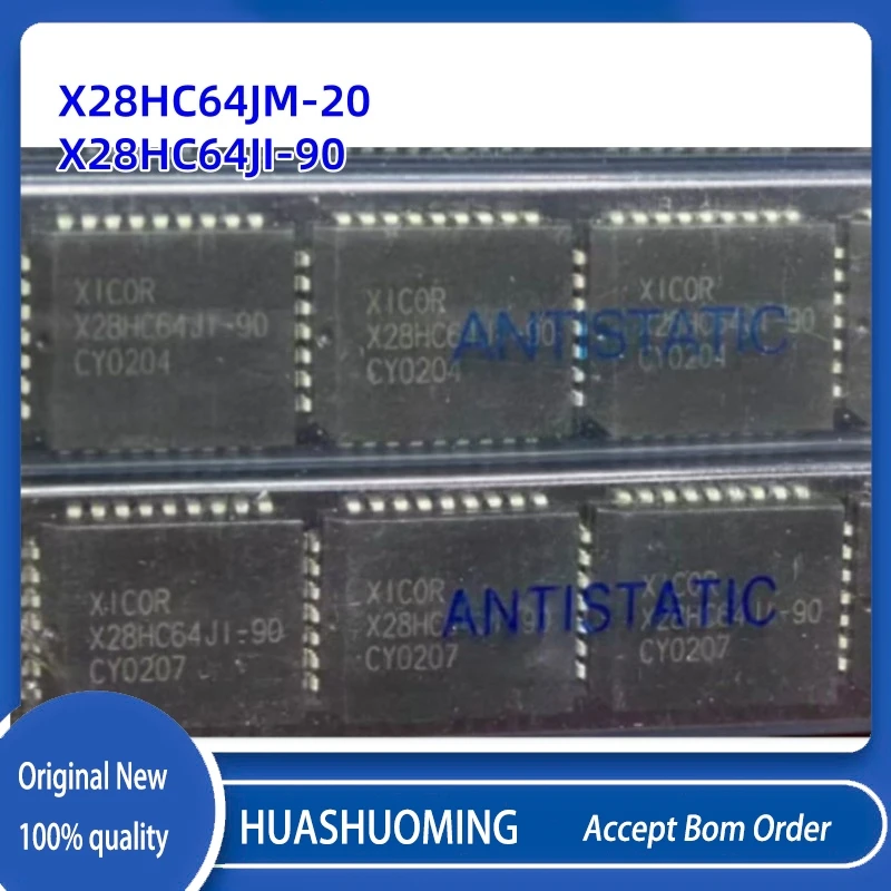 NEW 5pcs/lot  X28HC64JM-20    X28HC64JI-90    X28HC64JM     X28HC64JI   PLCC