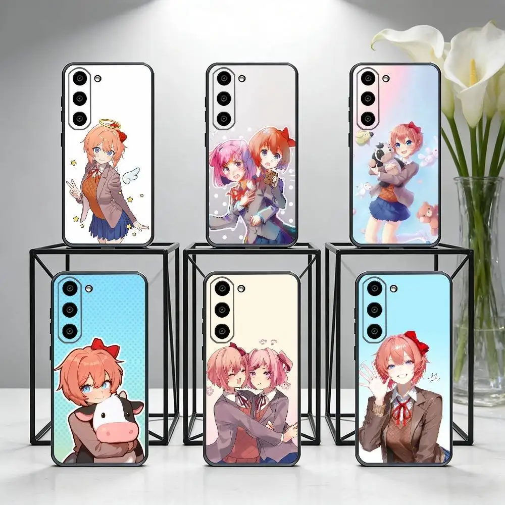 Cute S-Sayoris-S   Phone Case For Samsung Galaxy A73,A72,A71,A70,A53,A52,A51,Others Soft Black Cover
