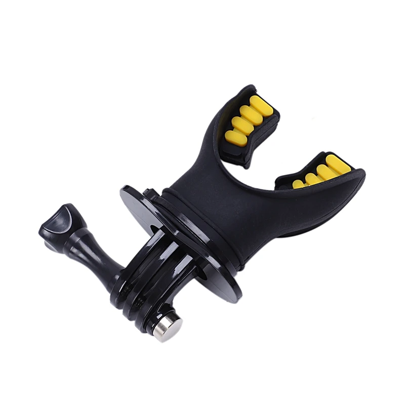 A39Q-Surfing Underwater Camera Teeth Braces Holder Mouth Mount Surf Set For Gopro Hero 5 4 3 2 Xiaomi Sjcam Action Camera