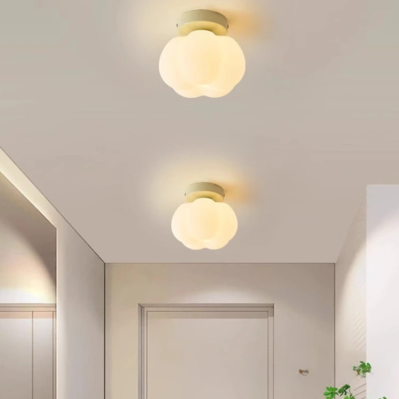 Lamps for Room  Entrance Lighting Hallway Cream Style Hallway Living Room Nordic Balcony Entry Entry Hallway Led Ceiling Light