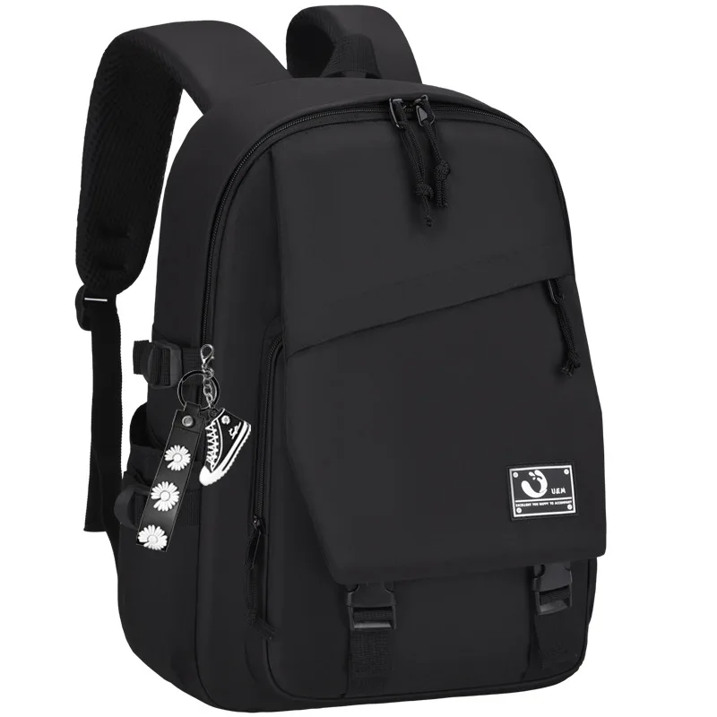 Backpack for Men and Women, Simple Travel Backpack for Junior High School Students, Boys' Large-Capacity Computer Bag