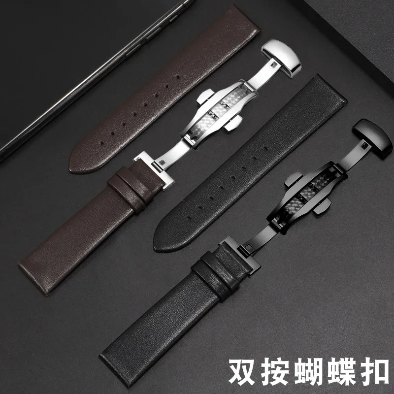 Leather Watch Strap for Xiaomi Color2 Watch S1 S2 S3 Pro Huami GTR Bracelet