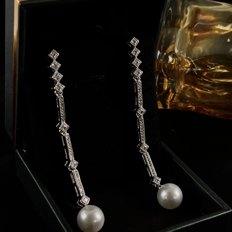 [مشرق مثل المجرة] قلادة من لؤلؤ الأحجار الكريمة على شكل نجمة الغجر، ذهب ابنة العائلة الغنية، مطلي بالذهب عيار 18 قيراط، زركو نيزكي