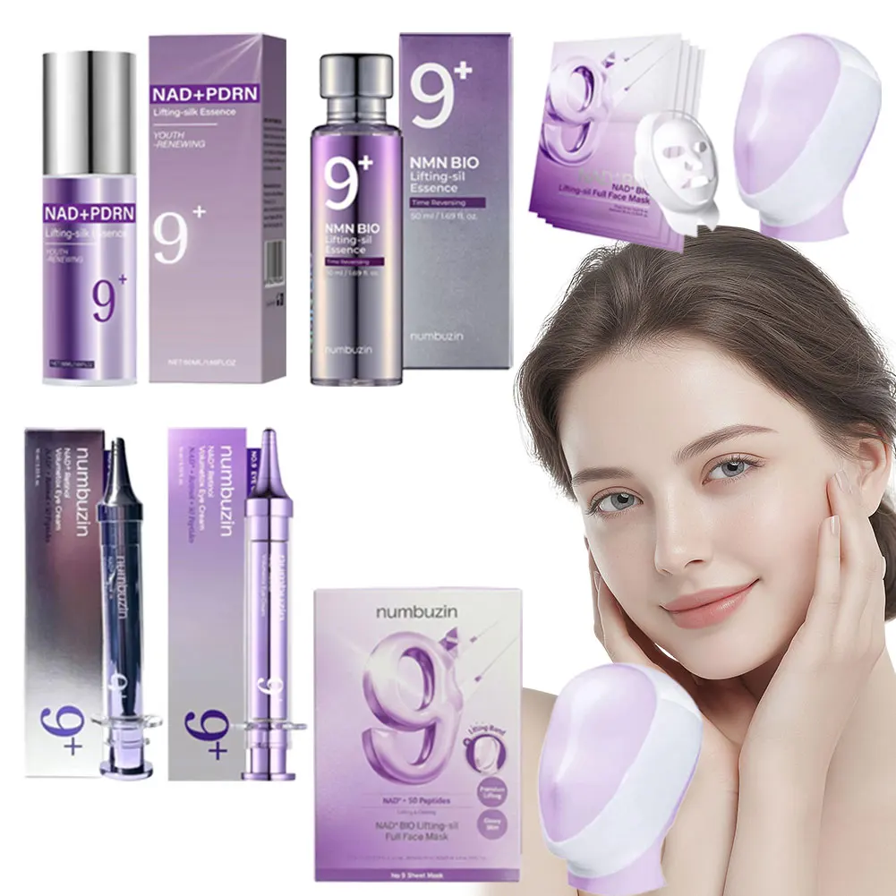 NAD+PDRN Collagen Lifting Restoring Eye Cream Face Cream Facial Mask Kit Anti Wrinkle Fade Fine Lines Skin Care