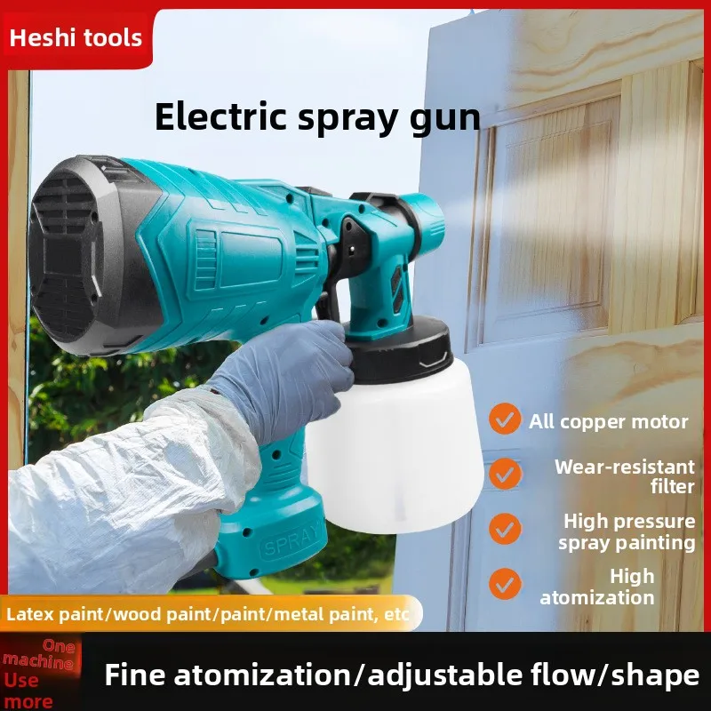 Spruzzatore con ampia copertura ad alta efficienza per uso domestico professionale Vernice con ugello regolabile