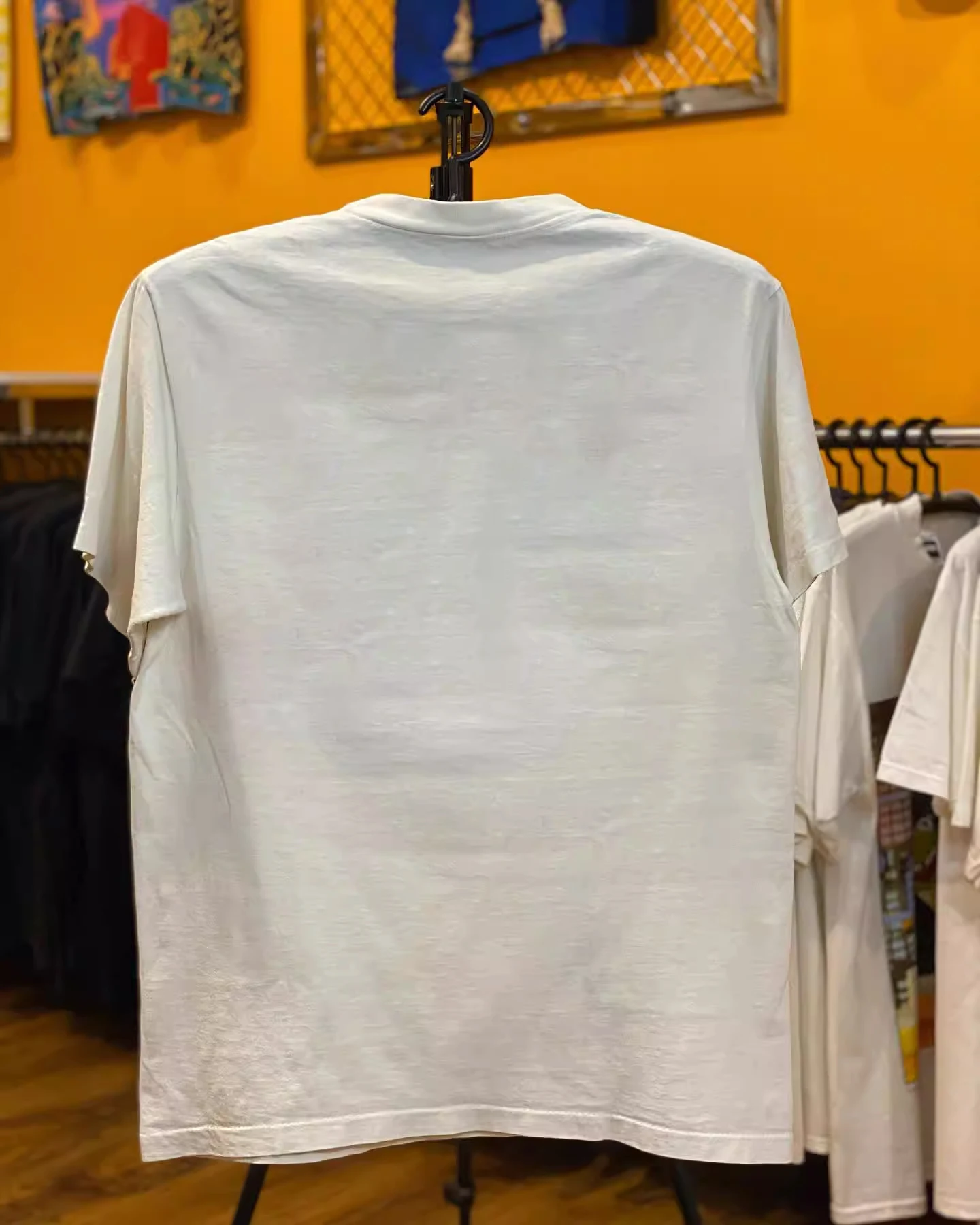 روك باند طباعة Ins المعادن الثقيلة النمط الأوروبي والأمريكي خمر الرجال والنساء القطن الخالص قصيرة الأكمام تي شيرت