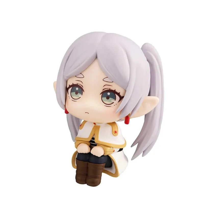 

Spot SaleAnime figure Frieren Look up action figure cute girl Frieren sitting figurine doll PVC Mol Toy Collection Statue childr