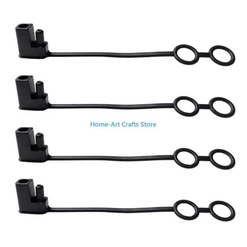 y3na 4pcs sae cover cover cover caps استبدال SAE Power Solar Automotive Connectors سهلة التثبيت ملحقات التثبيت