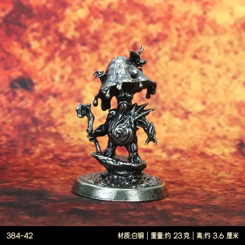 Metal Chess Pieces in Board Game Copper Figurines Soldier Elemental Evil Mini Figurines Miniatures Decoration Crafts view 3