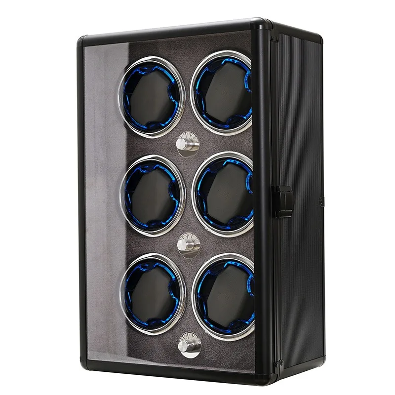 

Автоматическая коробка для часов, мужские наручные механические заводы, большие коробки для хранения ювелирных изделий, роскошный органайзер для дисплея, держатель для часов