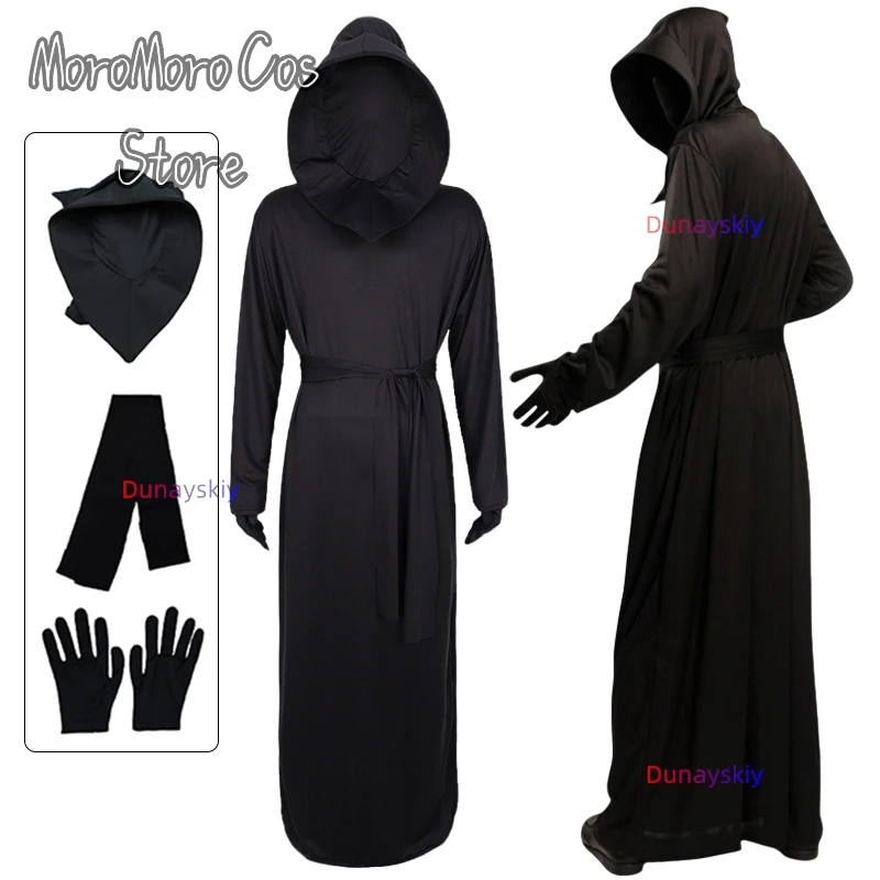 

Хэллоуин Spectre Косплей Костюм 160 см Черное Боди Ужас Смерть Ролевые Черные Комбинезоны Хэллоуин Униформа 코스프레 Костюмы