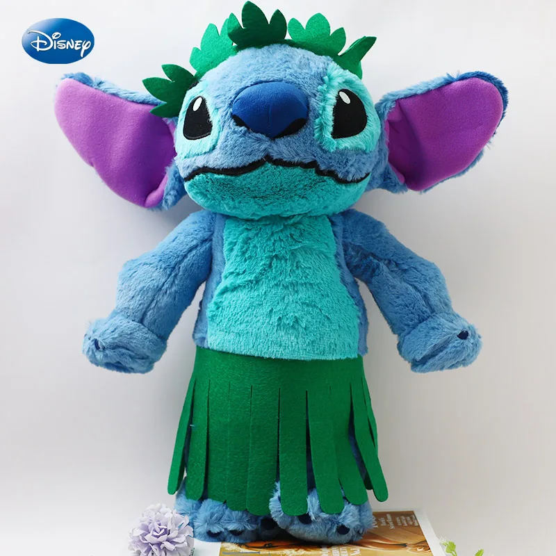 

40cm Blue Stitch Stuffed Animal Plush Toys Soft Kawaii Disney Lilo And Stitch Doll Gifts For Girlfriend Children Free Shipping