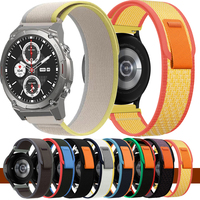 Nylon Loop Strap For Zeblaze Vibe 7/Pro/Lite Stratos 2/3 GTR 2/3 Pro Beyond 2/3 Pro Btalk 2 Swim NEO3 Bracelet band Accessories